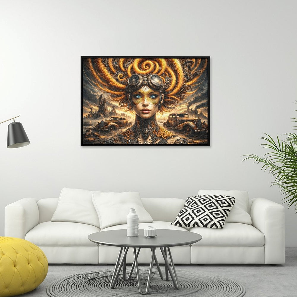 Safran yellow Vision by MAD Jigsaw Puzzles Artifey Studio