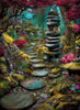 Zen Path by Morrigan 80x110 mit 250 Farben