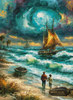 Zwischen Sturm und Stille by Morrigan 80x110 mit 230 Farben