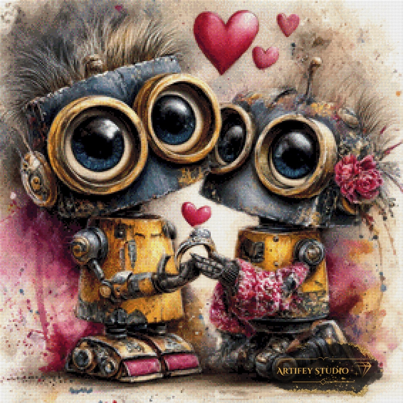 Marry Me by Kaida 70x70 mit 220 Farben