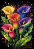 Regenbogen Callas by Pixxchicks 70x100 mit 320 Farben Artifey Studio