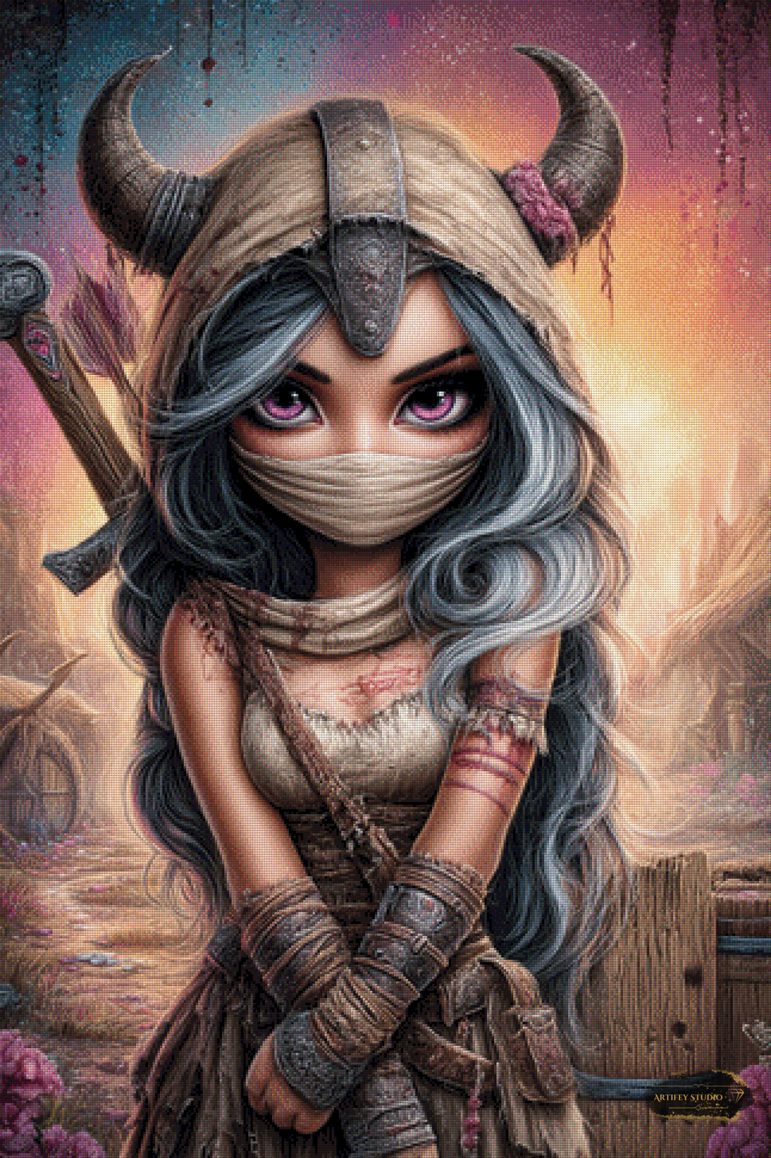 Die Unbeugsame by Lexxa 80x120 mit 170 Farben