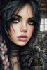 Lady of Spider by Lexxa 80x120 mit 125 Farben - Artifey Studio
