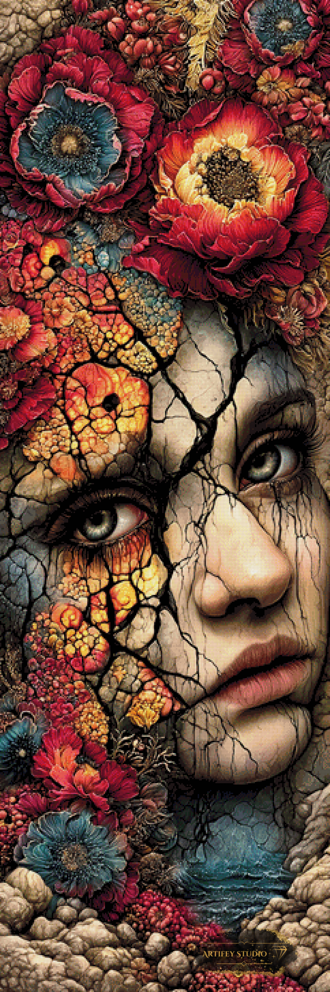 Scars of Nature by Mirael 60x180 with 250 colors