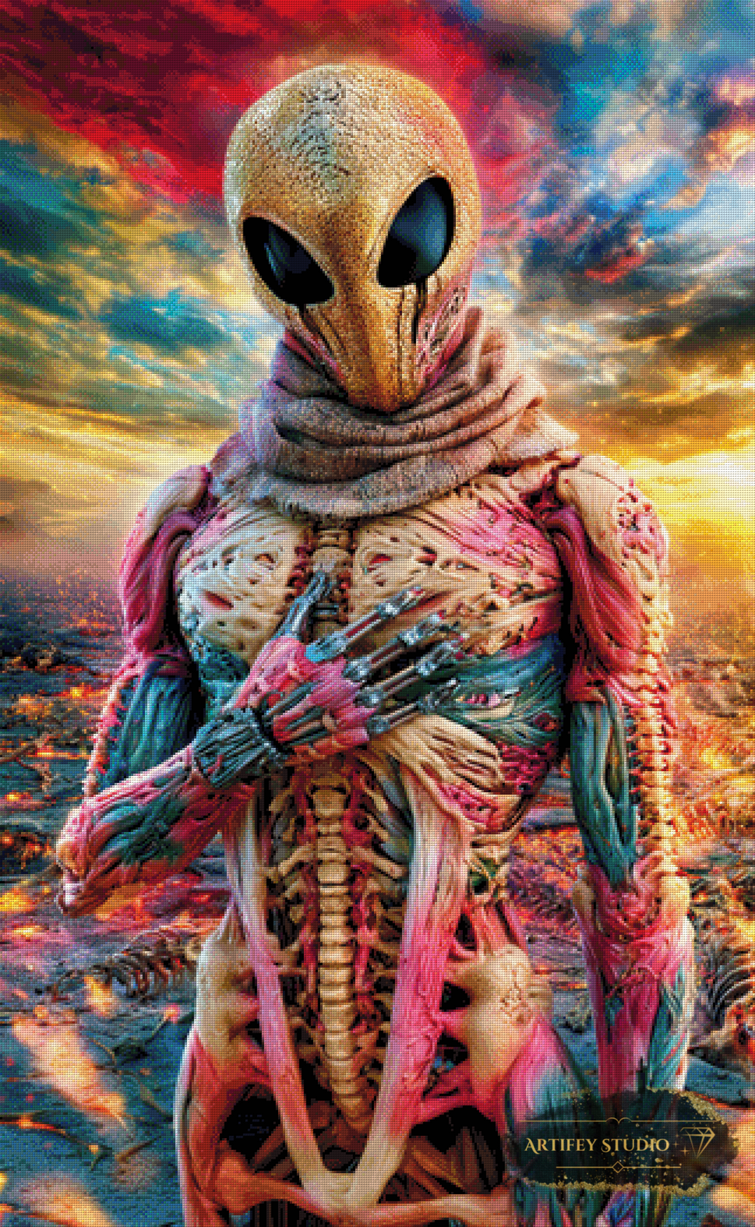 Cygnus Prime by Skyler 80x130 mit 380 Farben
