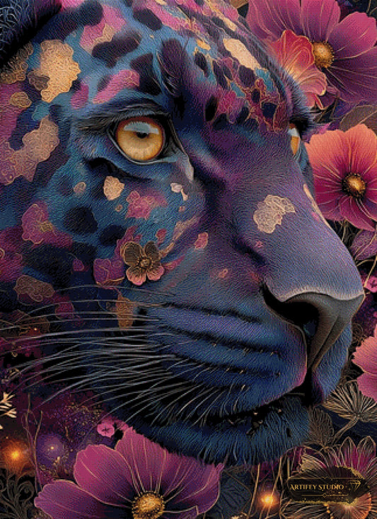 Amethyst Hunter by Morrigan 80x110 mit 190 Farben