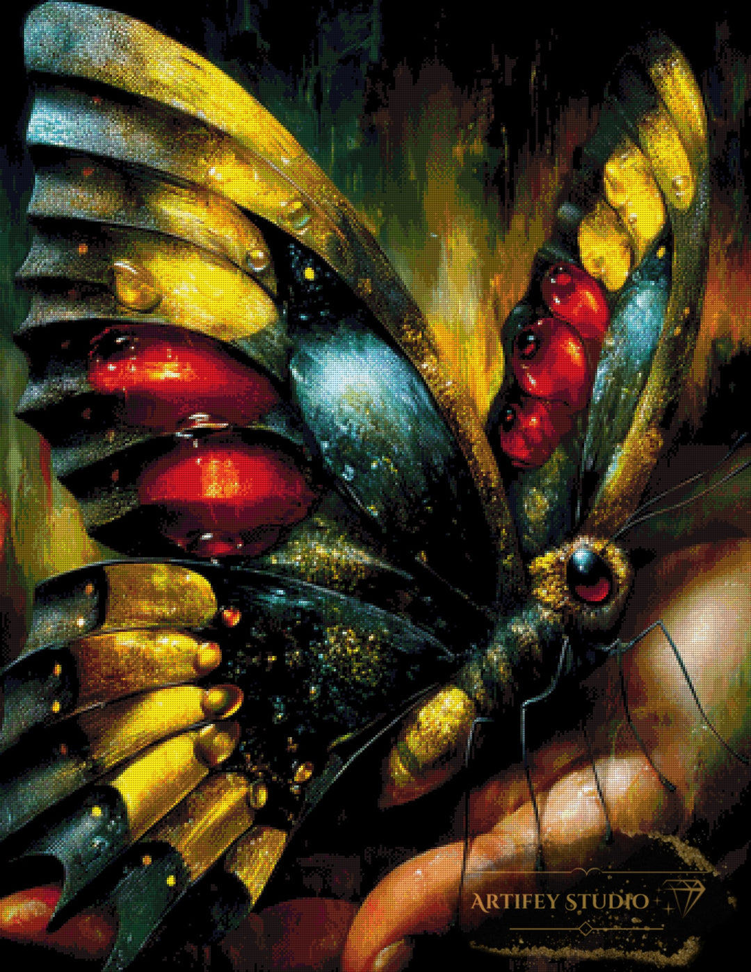 I protect you by Skyler 85x110 mit 230 Farben - Artifey Studio