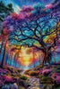 Spektralbaum by Artifey 80x120 mit 330 Farben - Artifey Studio
