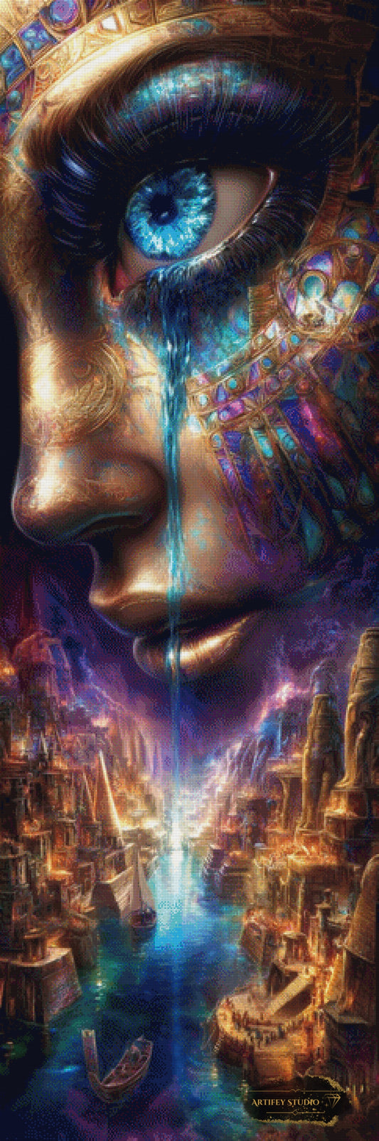 Tränen im Tal by Morrigan 60x180 mit 270 Farben