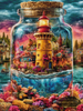 Ocean Memories by Morrigan 90x120 mit 390 Farben