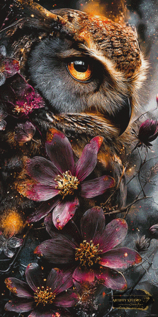 Purple Wisdom by Morrigan 60x120 mit 230 Farben