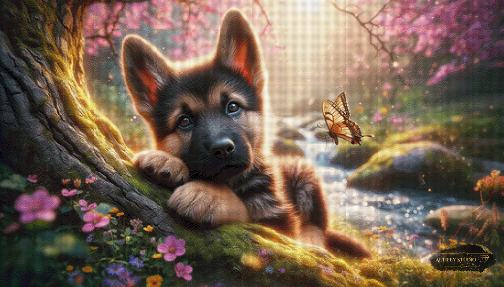 The Little Prince of the Forest by MAD 140x80 with 250 colors