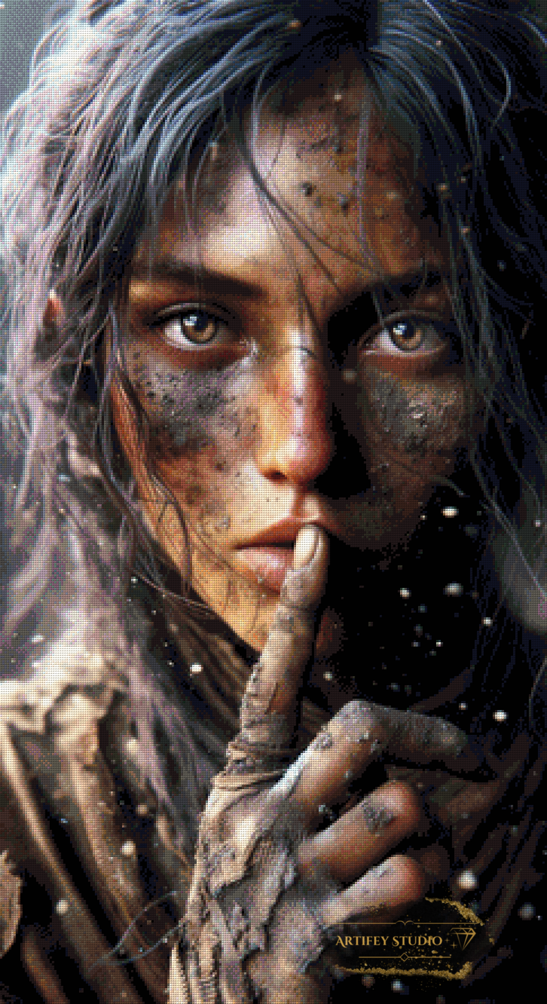 Silent truth by MAD 60x110 con 150 colores