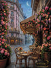 Cafe des Fleurs II by Morrigan 90x120 with 230 colors