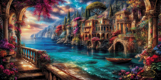 Portofino Fantasia by Morrigan 180x90 mit 340 Farben