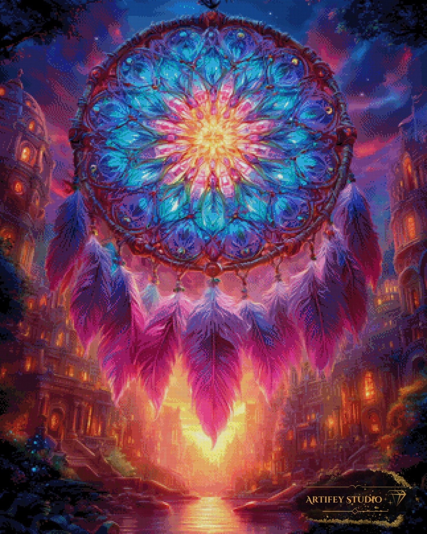 Cacciatore di sogni by Skyler 80x100 mit 270 Farben