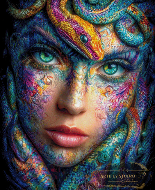 Lamia by Morrigan 90x110 mit 400 Farben