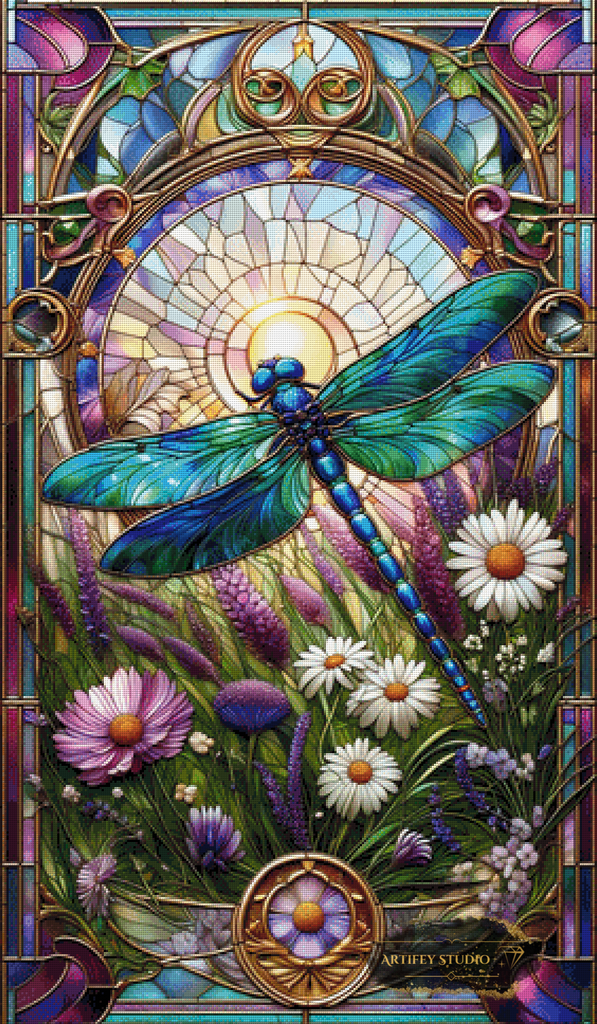 Lavendelgeflüster by Pixxchicks 70x120 mit 340 Farben