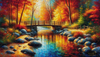 Herbstzauber im Tal de Pixxchicks 140x80 con 300 colores