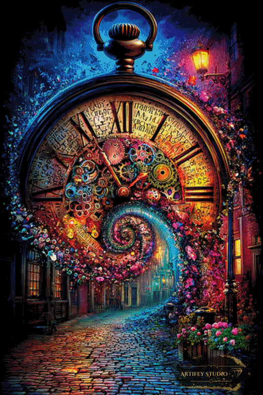 Vibration of the Instant by Skyler 80x120 mit 360 Farben