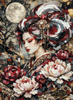 El sueño de la Geisha by Pixxchicks 80x110 con 170 colores