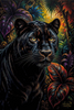 Radiant Jungle Night by MAD 60x90 mit 170 Farben