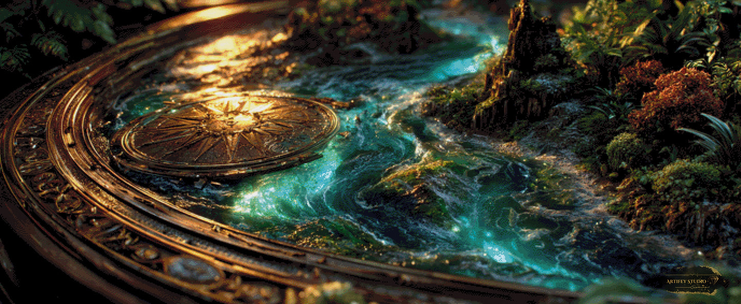 Die Quelle der Zeit by Mirael 170x70 mit 210 Farben