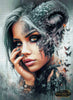 My dark Side by Mirael 80x110 mit 180 Farben - Artifey Studio
