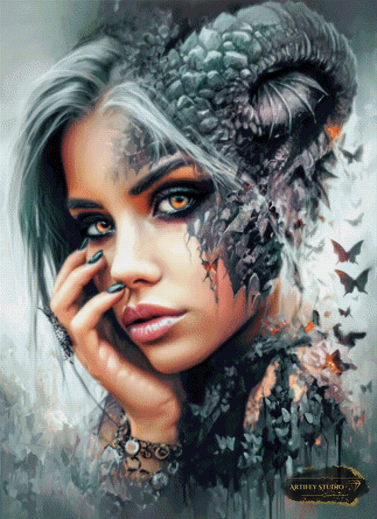 My dark Side by Mirael 80x110 mit 180 Farben