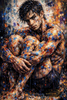 Explosion der Farben by Daye 80x120 mit 240 Farben