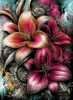 Lilies of the Infinite by Morrigan 80x110 mit 280 Farben