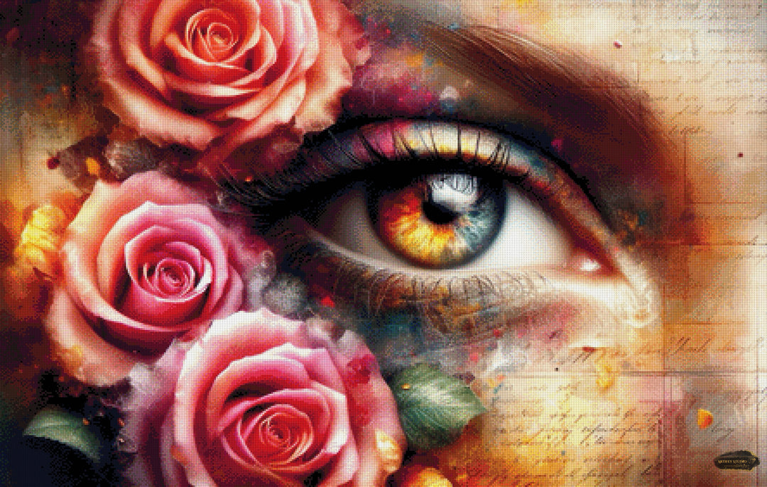 Rose view by MAD 110x70 mit 290 Farben