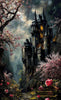 The scary castle by Morrigan 80x130 mit 220 Farben - Artifey Studio