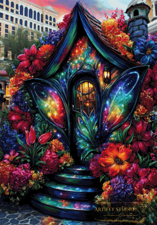 Fairytale House by Artifey 70x100 mit 340 Farben