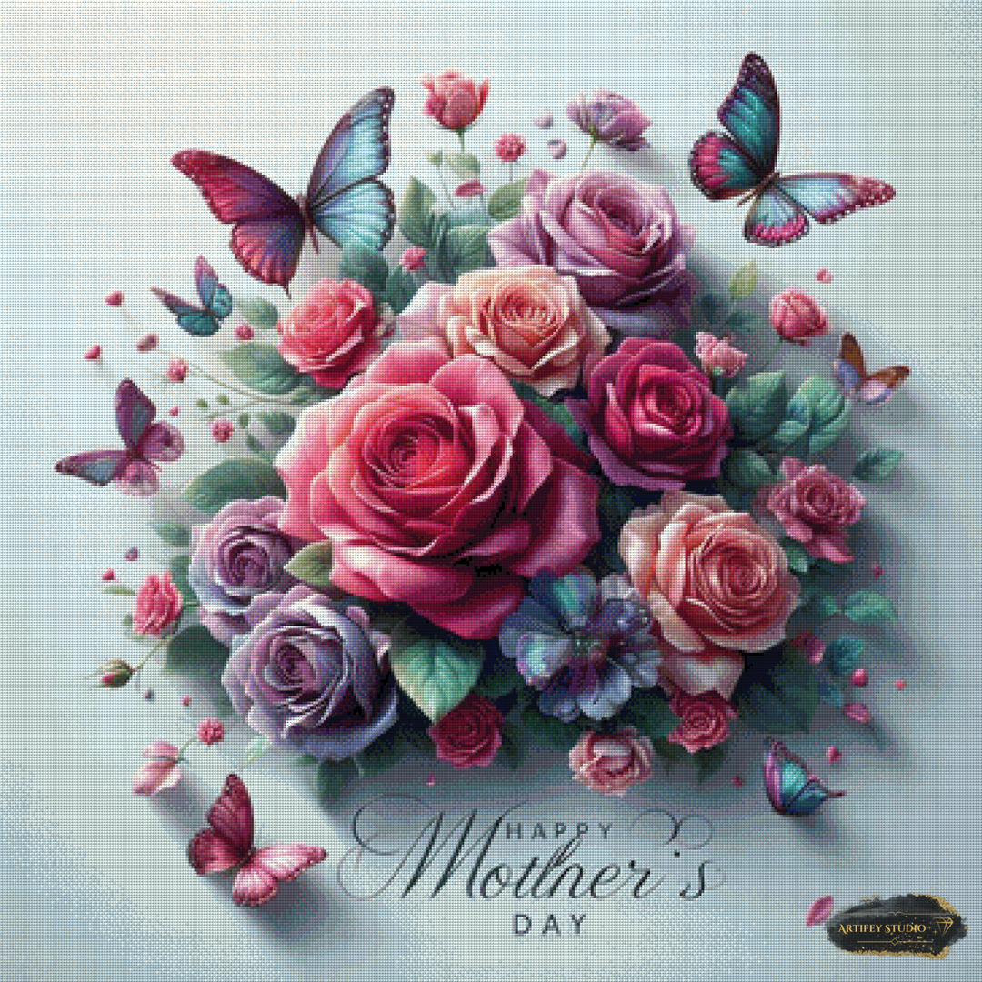 Mothers Day by Pixxchicks 90x90 mit 210 Farben