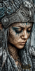 Silent Warrior by Mirael 70x140 mit 115 Farben