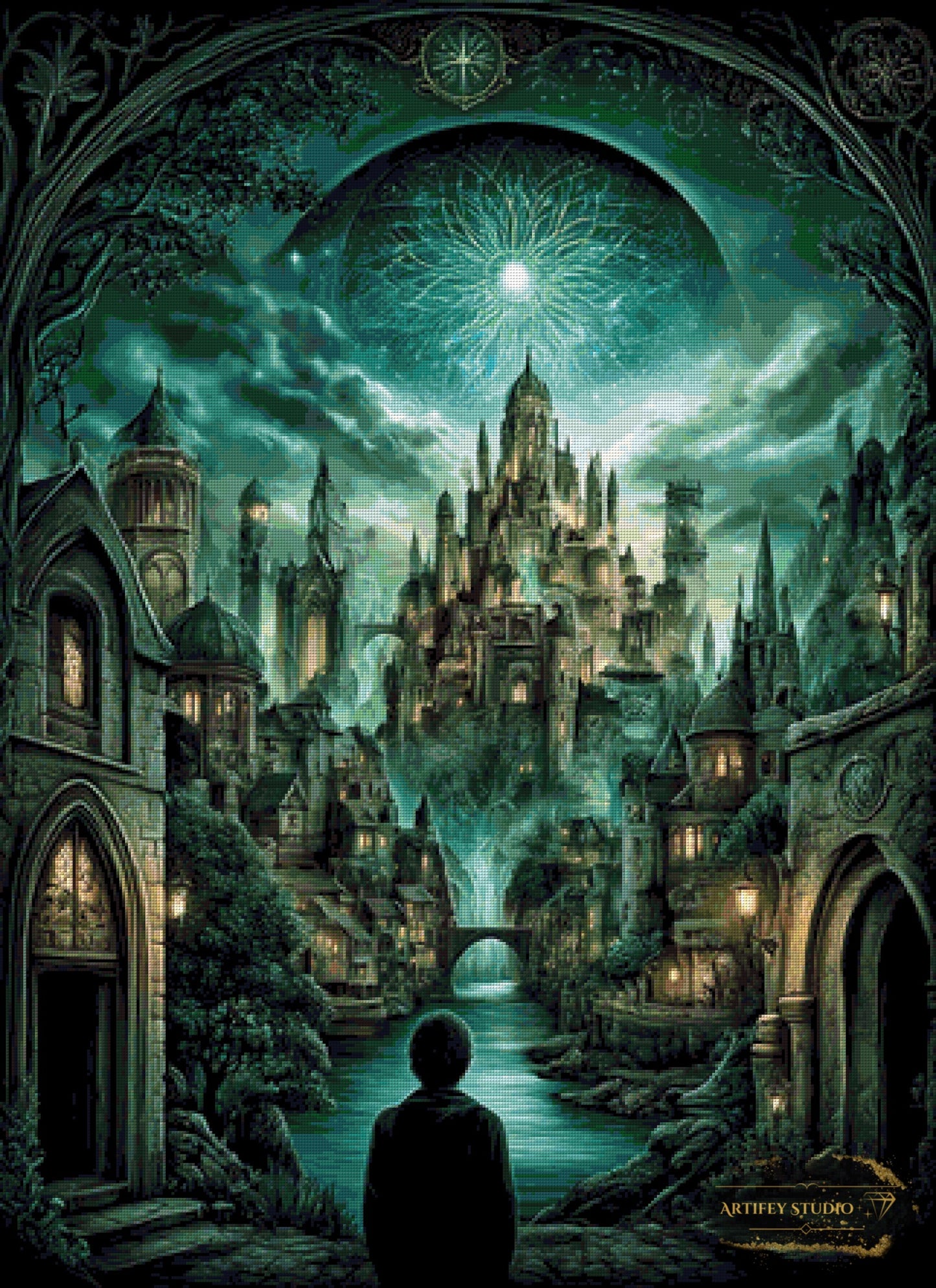 Vision of Nocturnia by Skyler 80x110 mit 130 Farben