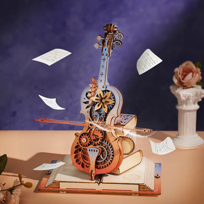 Symphonie der wunderschönen Träume- Mechanische Spieluhr, 3D Puzzle