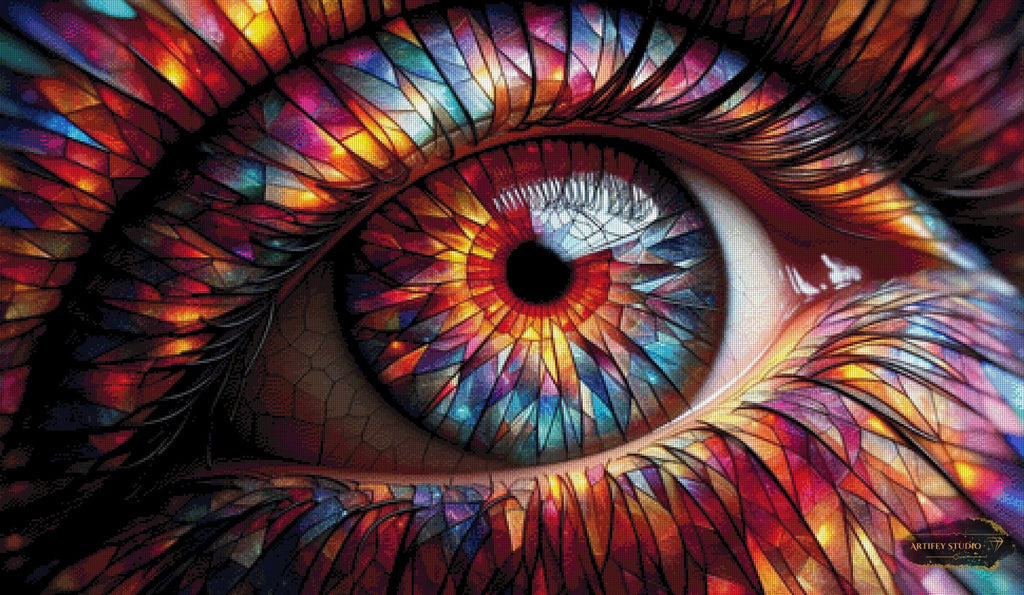 Play of Colors by MAD 120x70 mit 360 Farben Artifey Studio