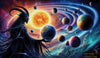 Master of the Planets by MAD 120x70 mit 310 Farben Artifey Studio