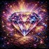 Diamantenrausch by Daye 70x70 mit 150 Farben