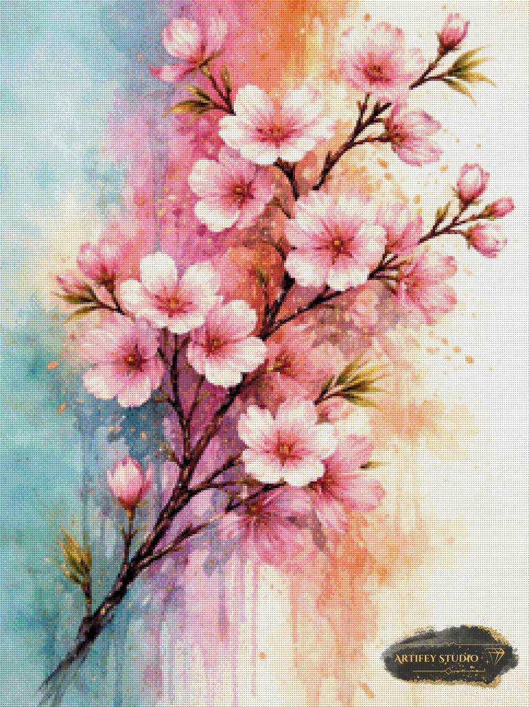 Colors in the Wind by Daye 60x80 mit 250 Farben