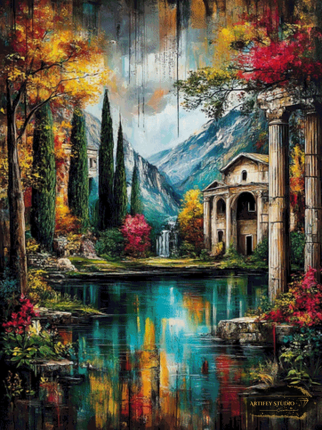 Arcadia Nova by Skyler 90x120 mit 320 Farben - Artifey Studio