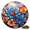 Holzpuzzle- Blumen - Artifey Studio