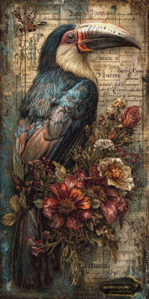 Der Gelehrte des Waldes by Mirael 60x120 mit 180 Farben Artifey Studio