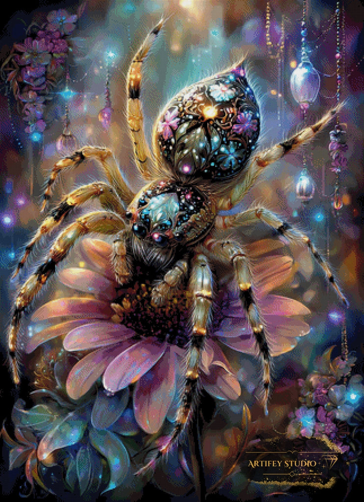Jeweled Jumper by Morrigan 80x110 mit 250 Farben Artifey Studio