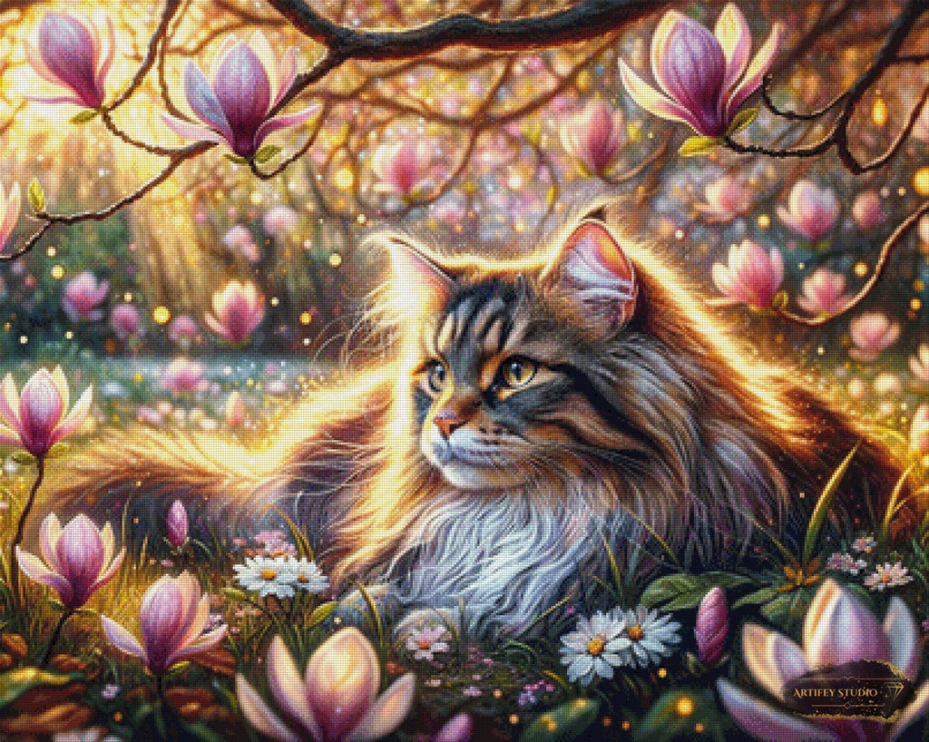 Abigail by Diynamite 100x80 mit 280 Farben - Artifey Studio