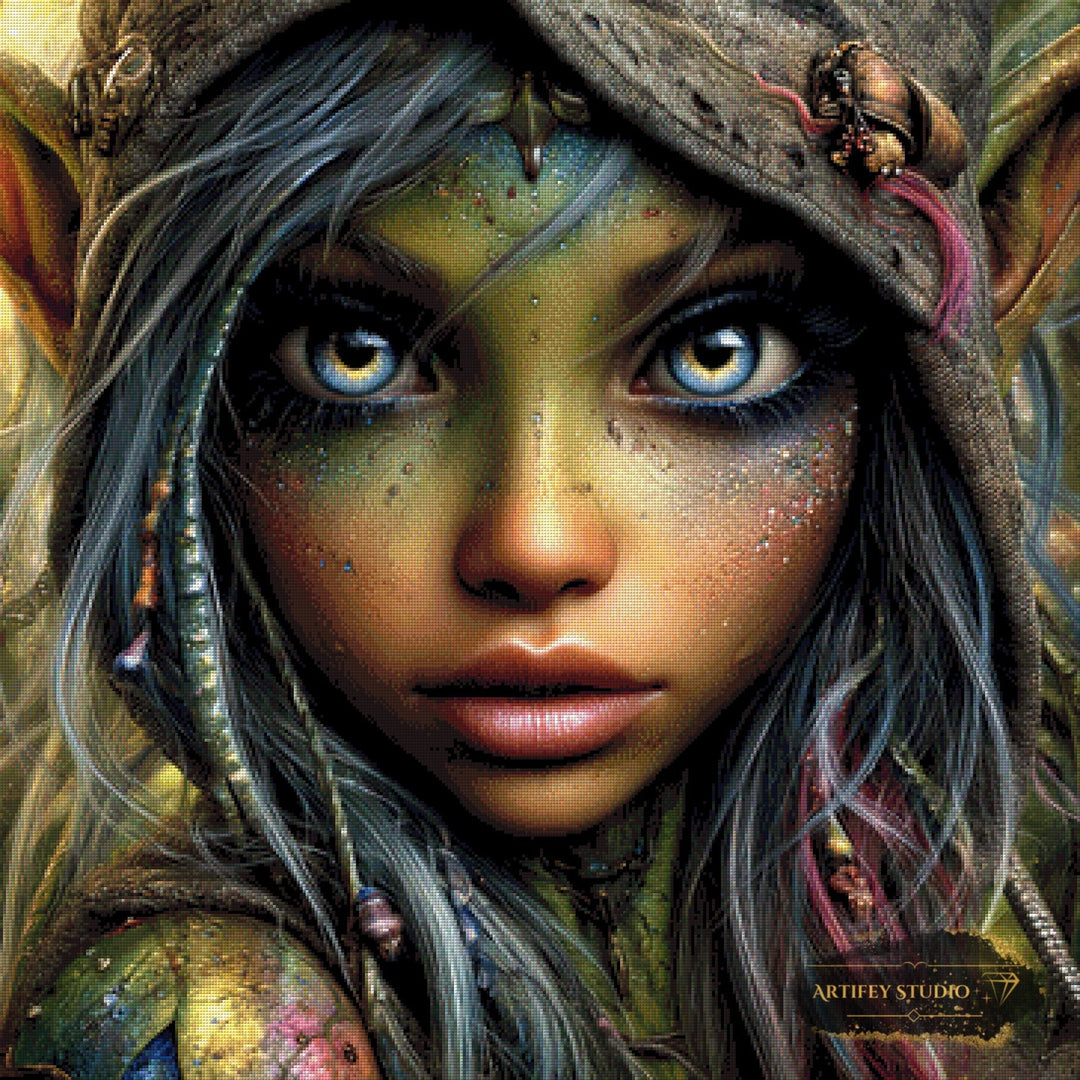 Tauriel by Lexxa 90x90 mit 220 Farben Artifey Studio