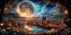 Der Dom des Silbermondes by LaViie 140x70 mit 230 Farben - Artifey Studio