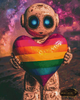 A World of Love by LaViie 80x100 mit 210 Farben